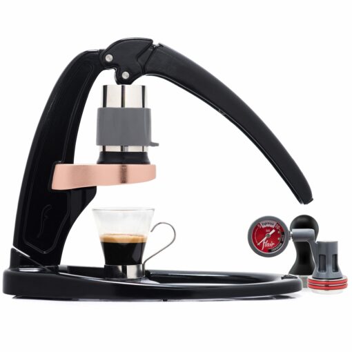 flair signature manual espresso maker black