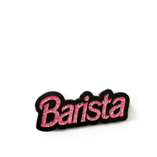 Department of Brewology Barbie Barista Pin