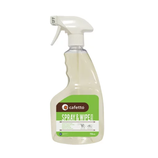 cafetto spray and wipe espresso machine cleaner