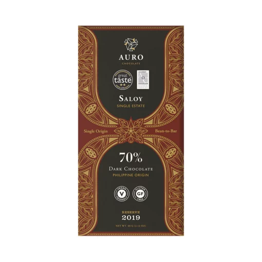 auro chocolate 70 dark saloy