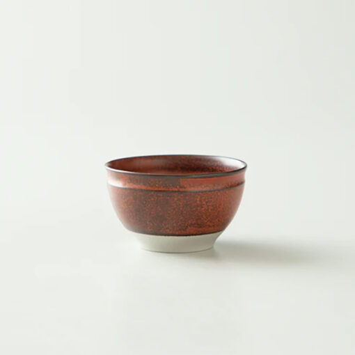 origami matcha bowl red