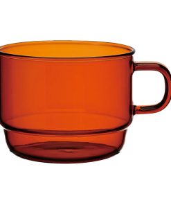 hario stacking color mug amber