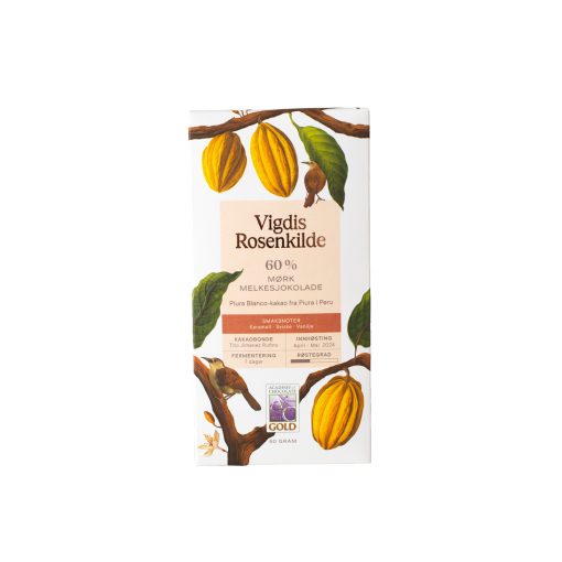 Vigdis Rosenkilde 60% Piura Blanco Dark Milk Chocolate